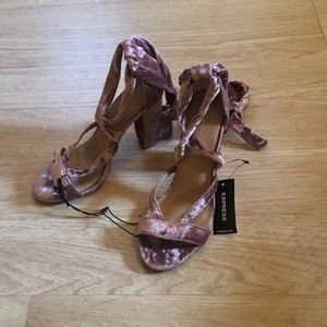 NWT EXpress Block Heels